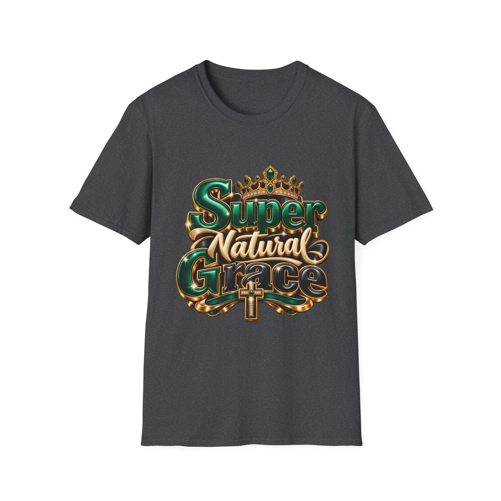 Super Natural Tee — Crowned "Super Natural" Graphic T-Shirt