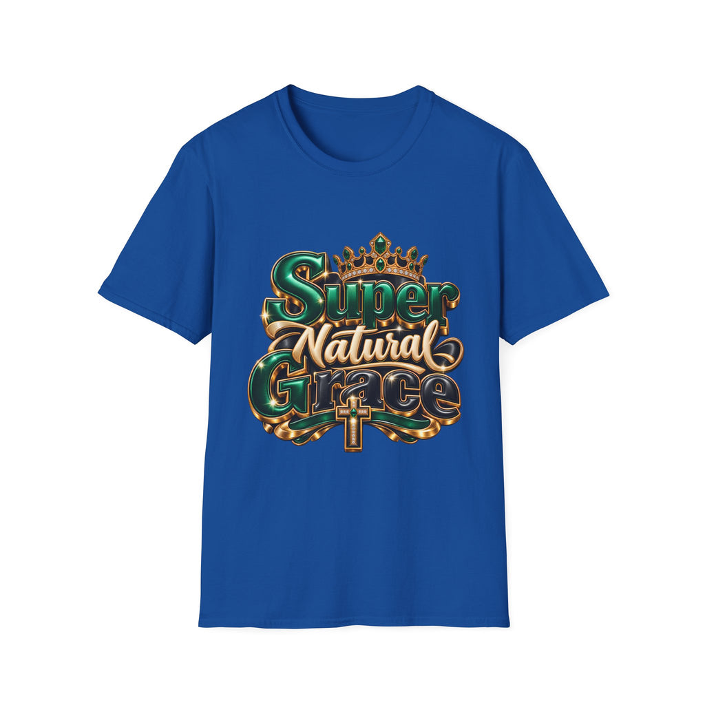Super Natural Tee — Crowned "Super Natural" Graphic T-Shirt