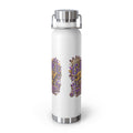 Game Day 22oz Vacuum Water Bottle — 'Let the Fun Begin' Sports Insulated Flask