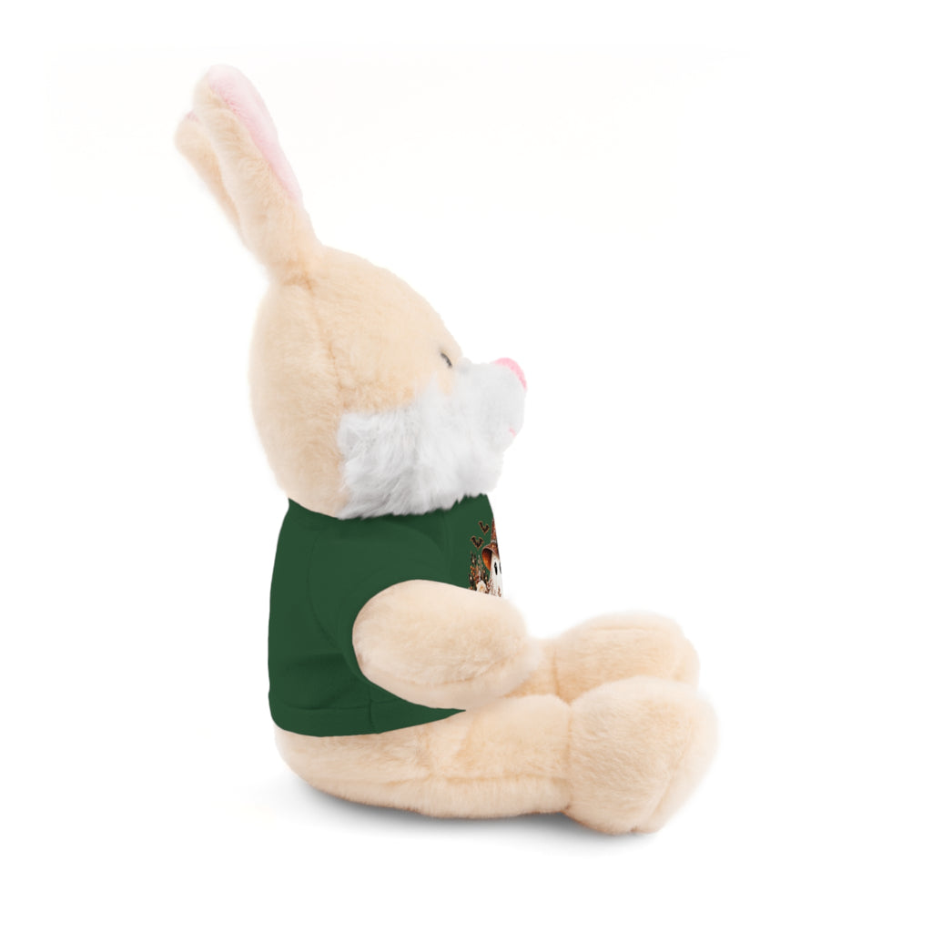 Autumn Owl Plush Bear with Pumpkin Tee