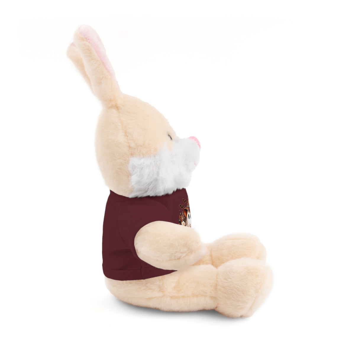 Autumn Owl Plush Bear with Pumpkin Tee