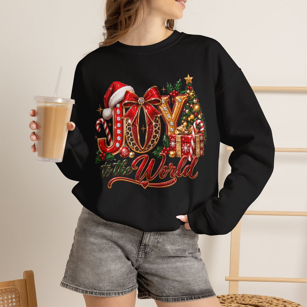 Christmas "Joy to the World" Crewneck Sweatshirt