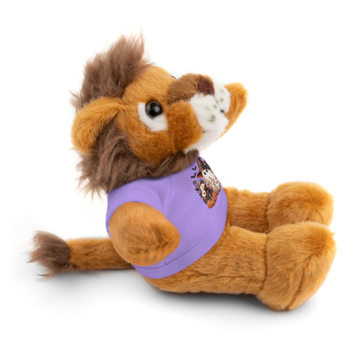 Autumn Owl Plush Bear with Pumpkin Tee