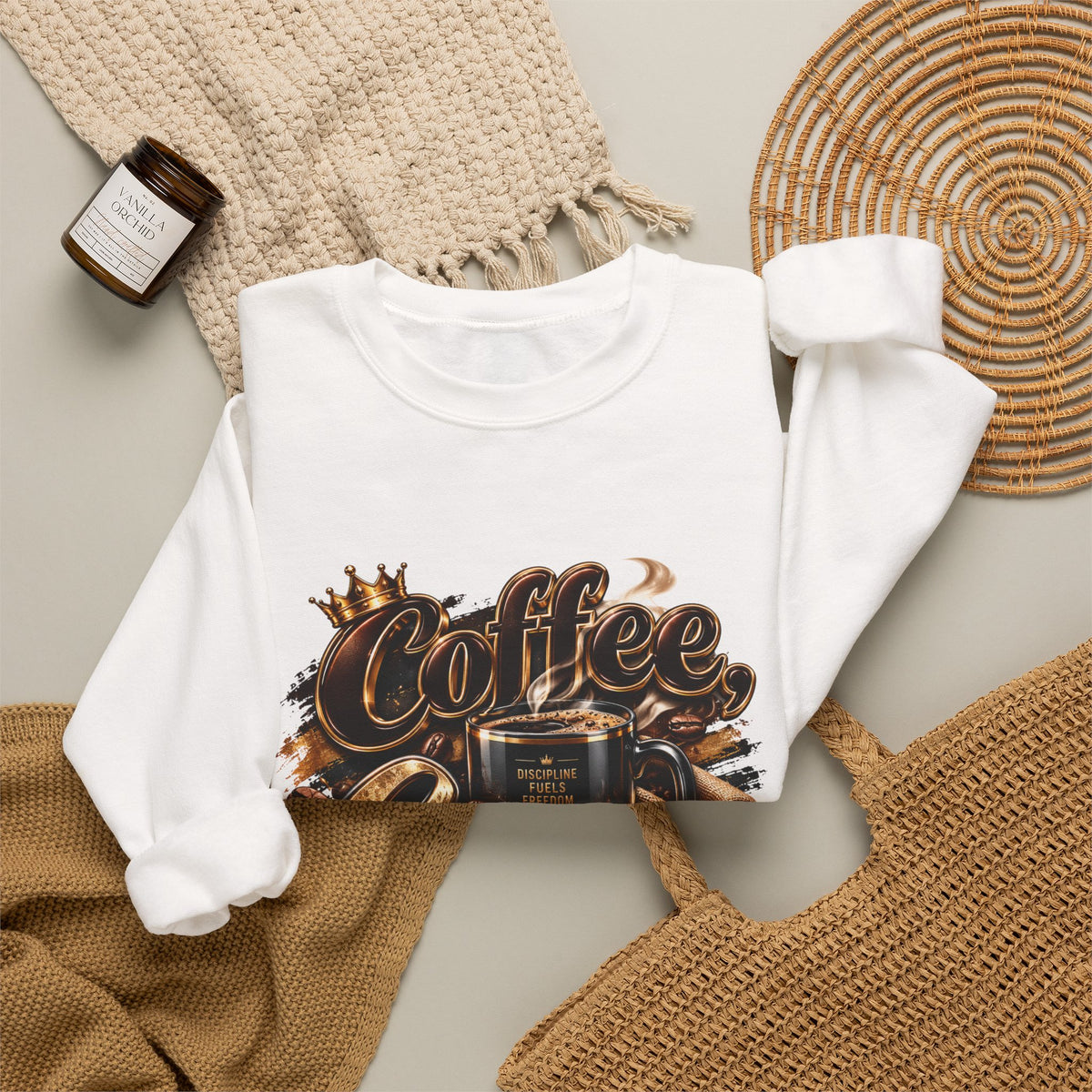 Coffee Grace God Vibes Sweatshirt