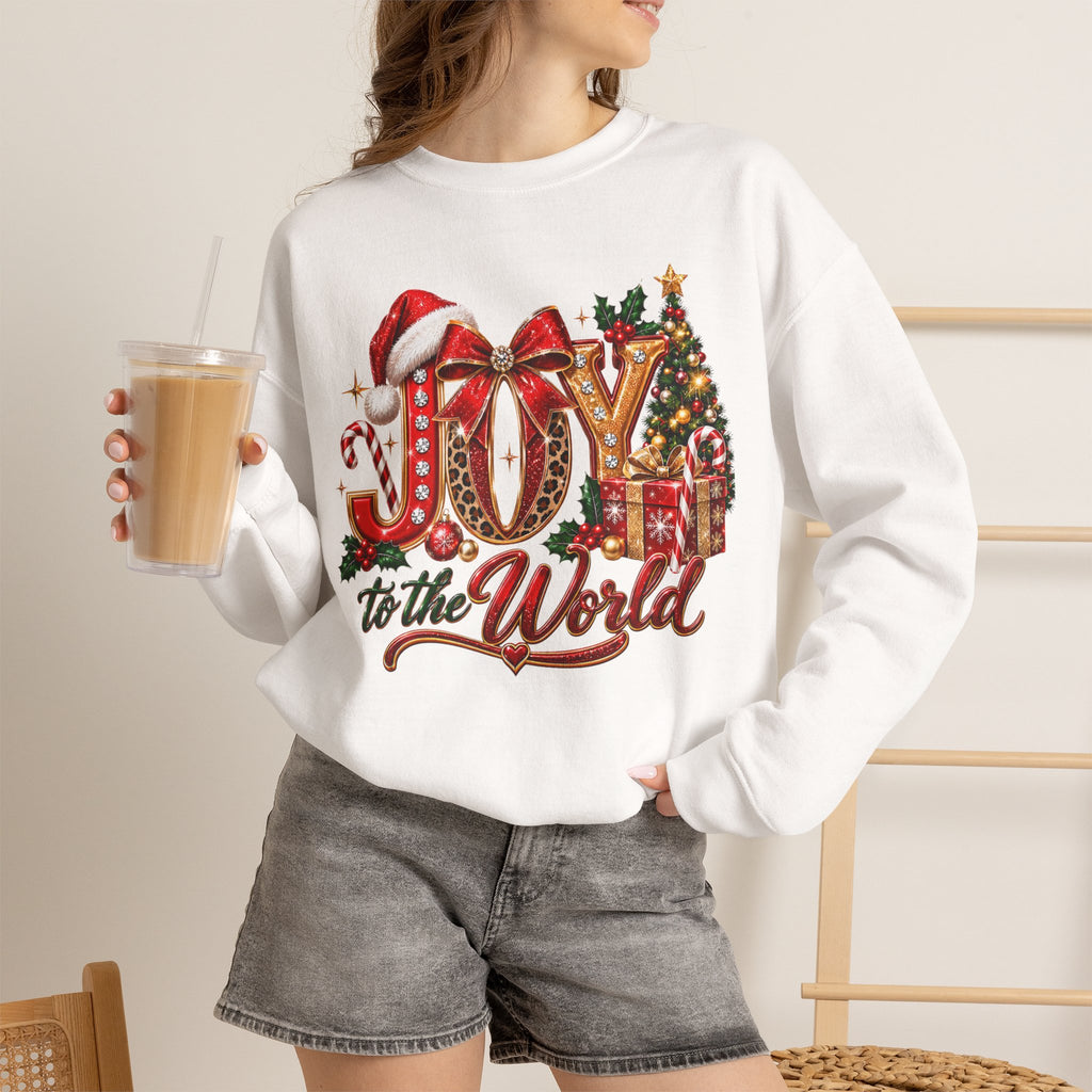 Christmas "Joy to the World" Crewneck Sweatshirt