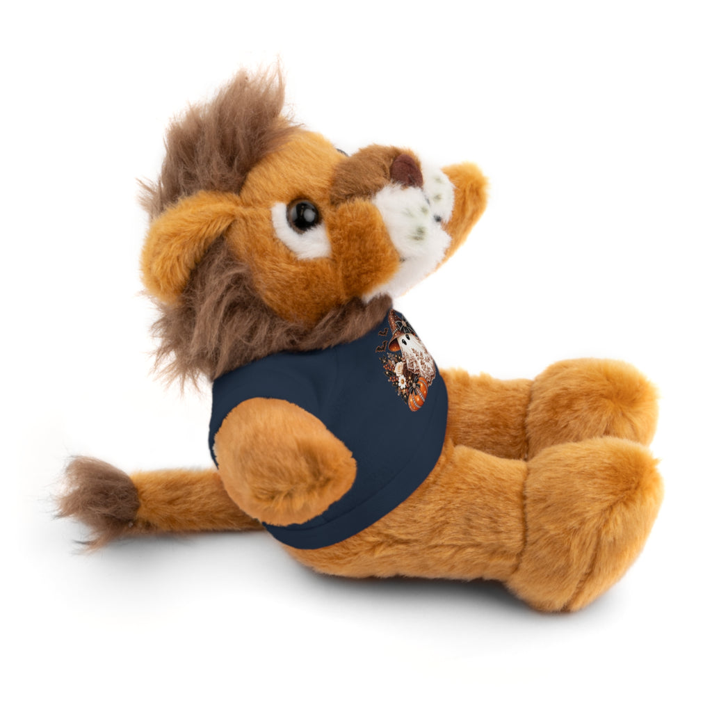 Autumn Owl Plush Bear with Pumpkin Tee