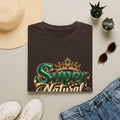 Super Natural Tee — Crowned "Super Natural" Graphic T-Shirt