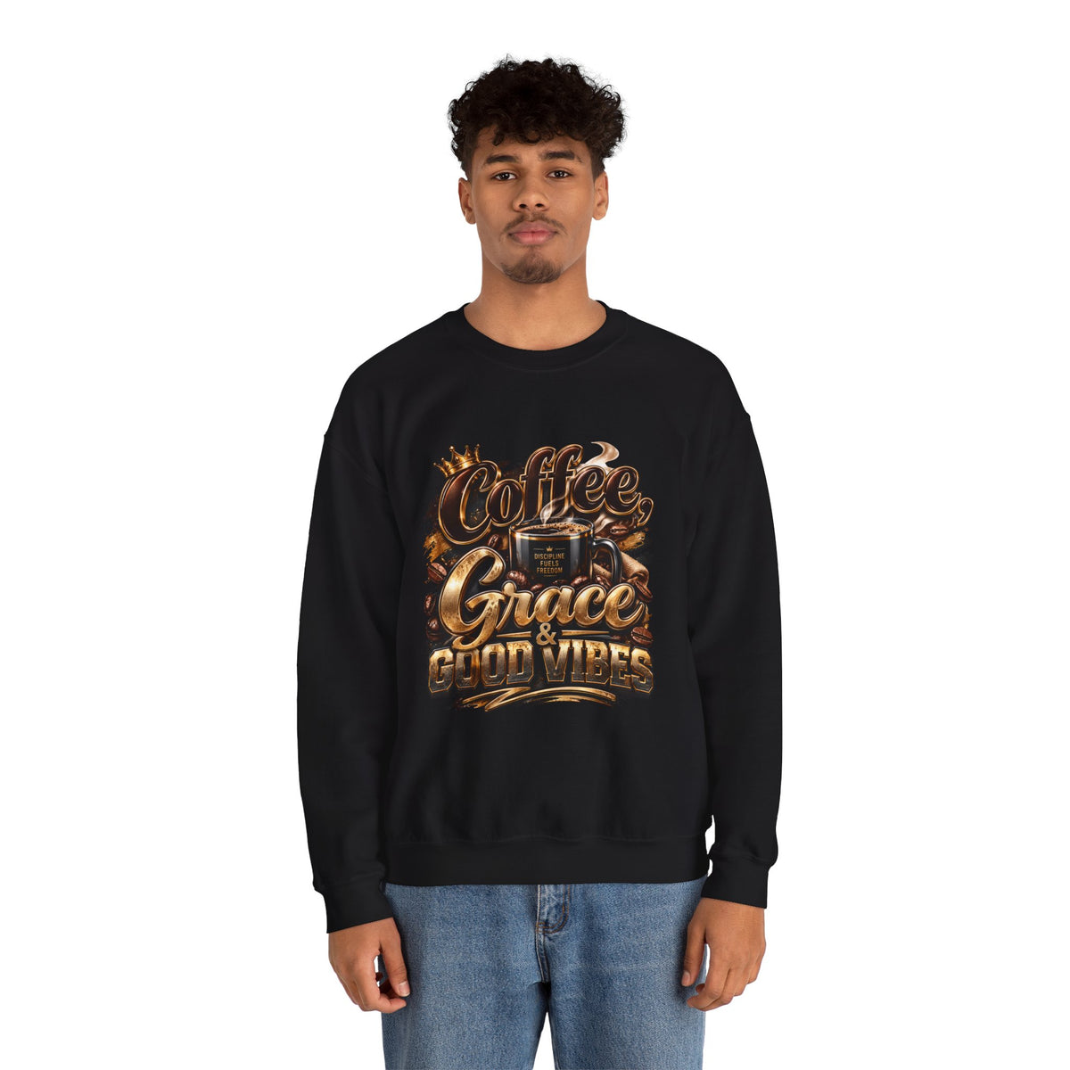 Coffee Grace God Vibes Sweatshirt