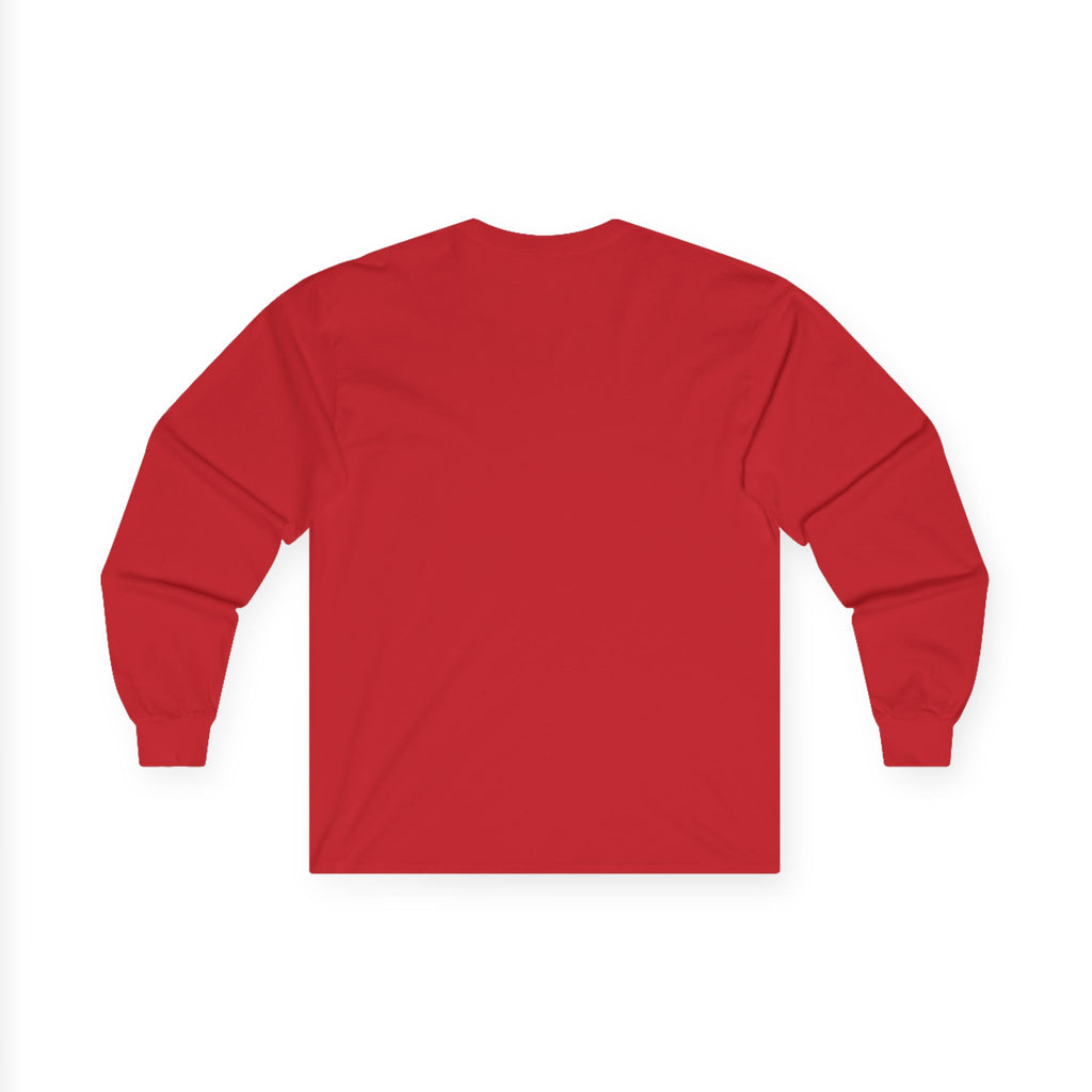 Mama Built Different Long Sleeve Tee — Pink Crowned Mom Graphic Shirt