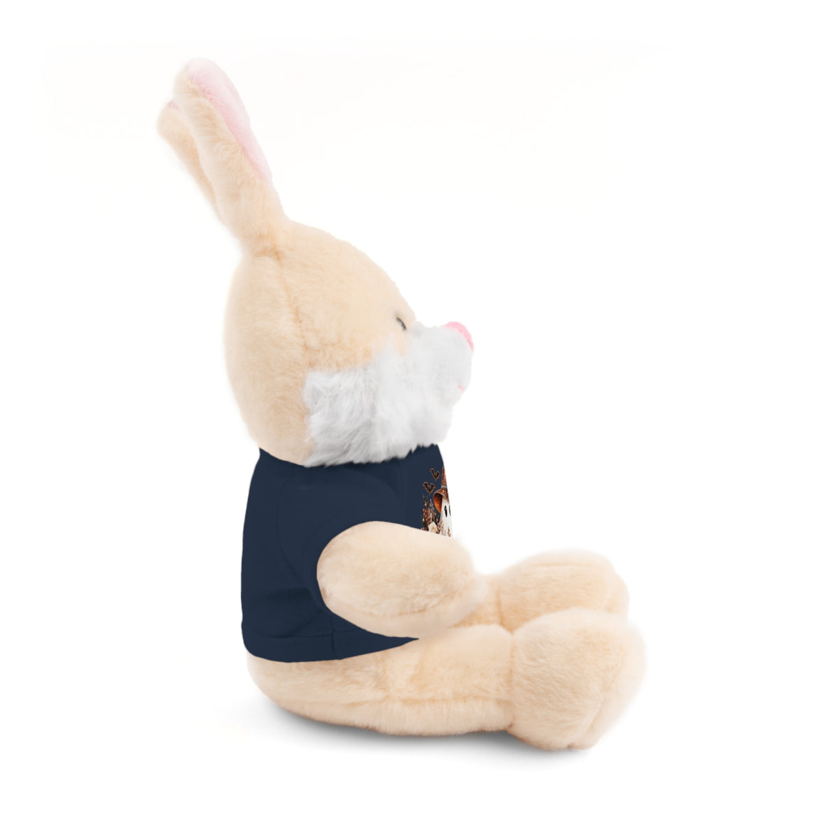 Autumn Owl Plush Bear with Pumpkin Tee
