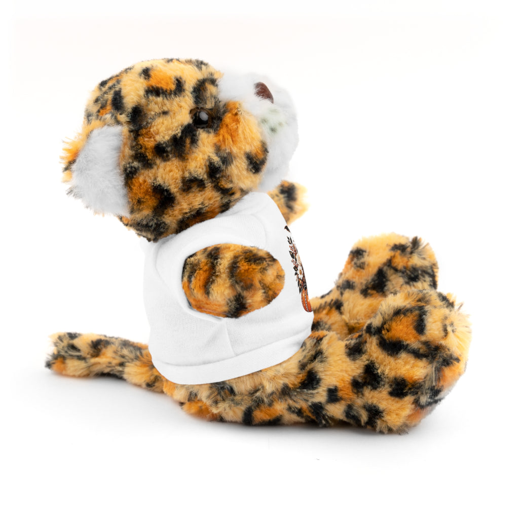Autumn Owl Plush Bear with Pumpkin Tee