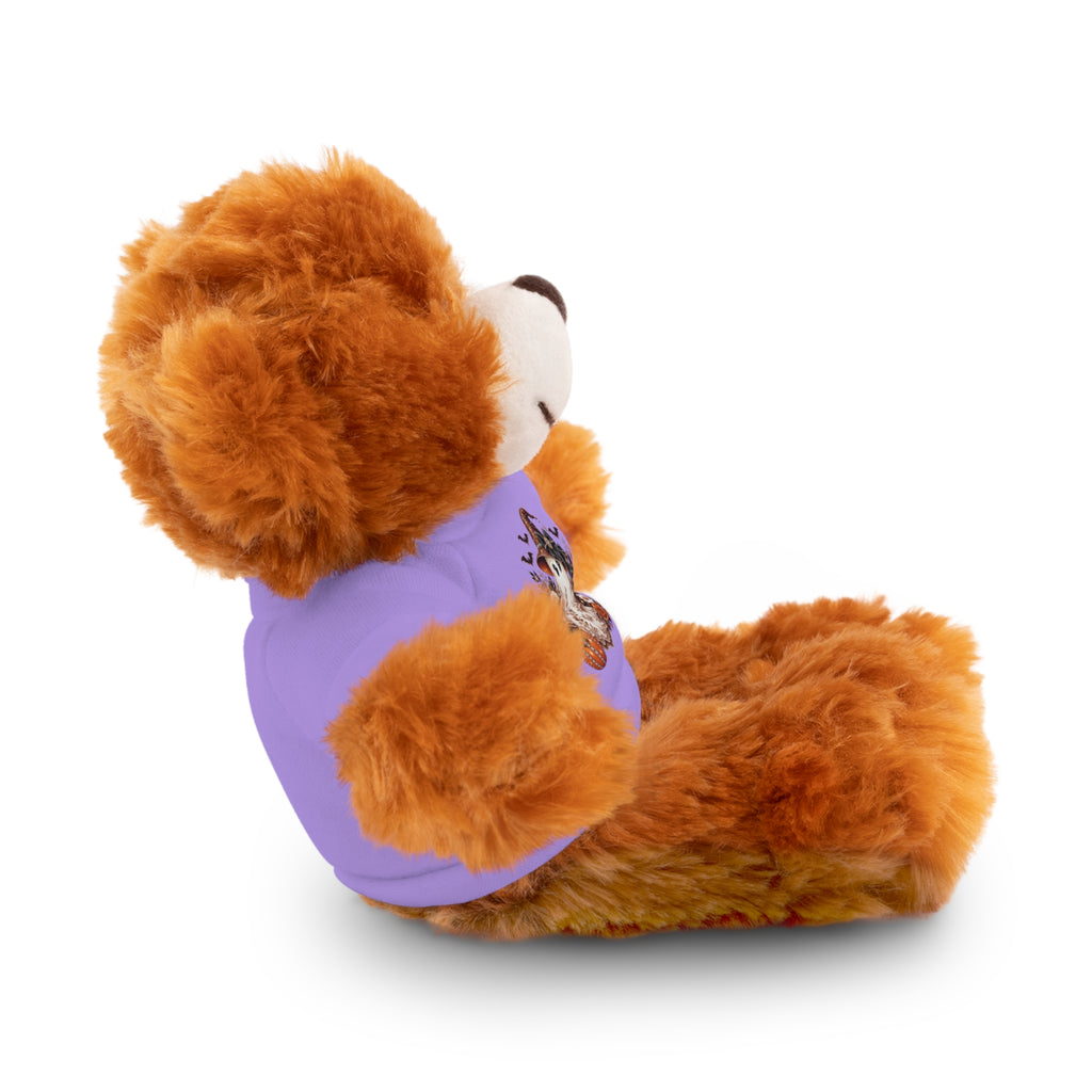 Autumn Owl Plush Bear with Pumpkin Tee