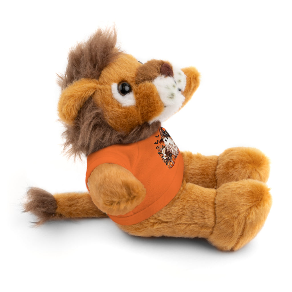 Autumn Owl Plush Bear with Pumpkin Tee