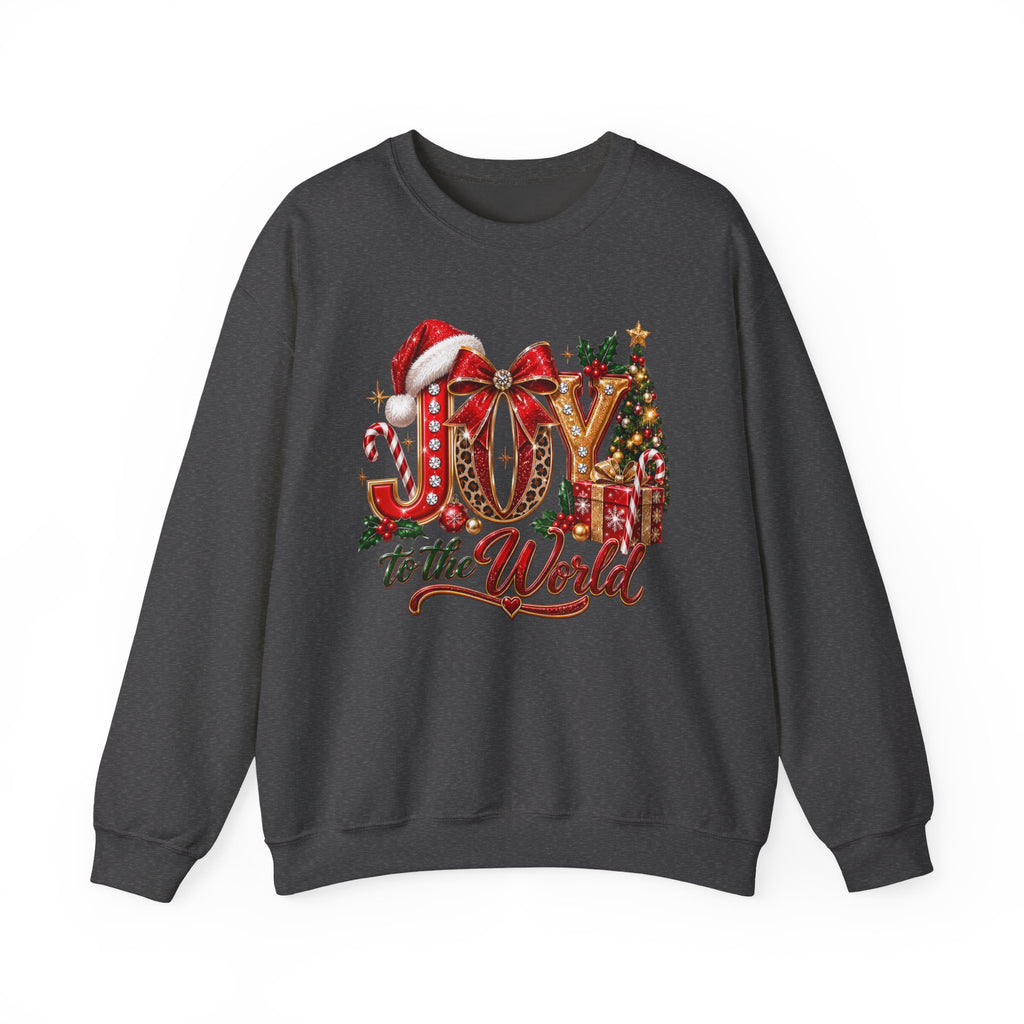 Christmas "Joy to the World" Crewneck Sweatshirt