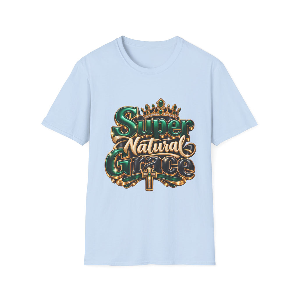 Super Natural Tee — Crowned "Super Natural" Graphic T-Shirt