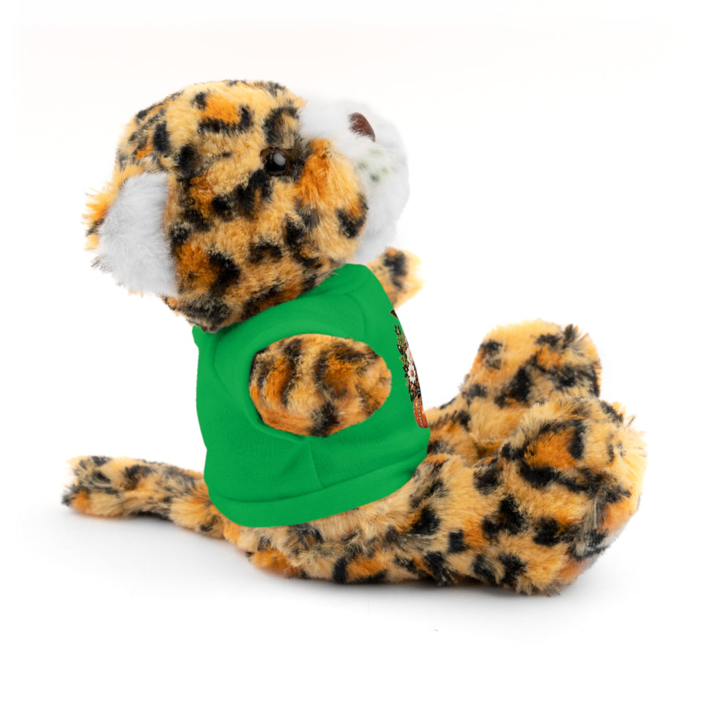 Autumn Owl Plush Bear with Pumpkin Tee