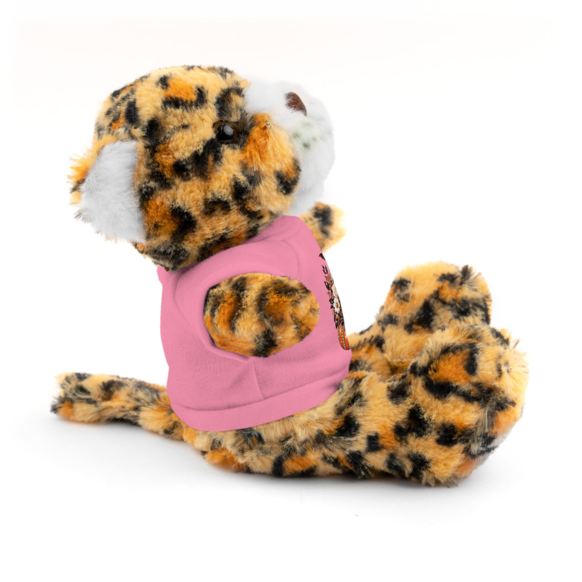 Autumn Owl Plush Bear with Pumpkin Tee