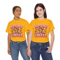 No Talkie Before Coffee Tee — Cute Cheetah Coffee Lover T-Shirt
