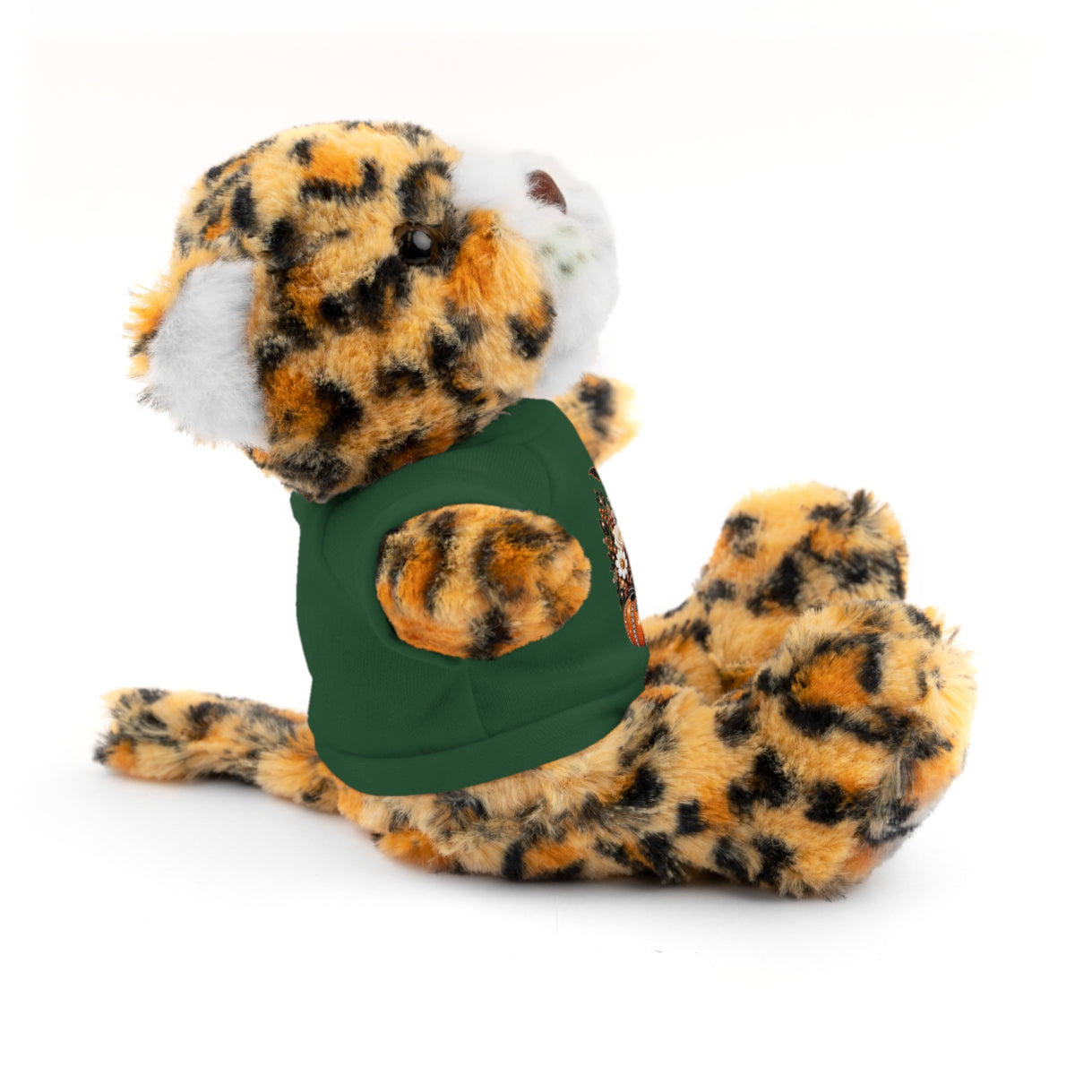 Autumn Owl Plush Bear with Pumpkin Tee