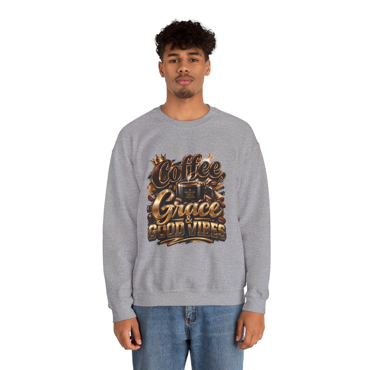 Coffee Grace God Vibes Sweatshirt