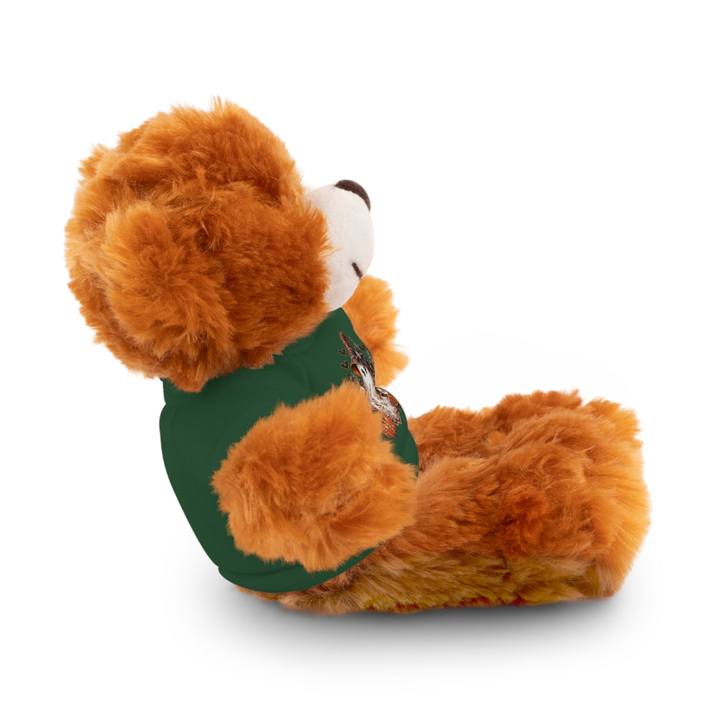 Autumn Owl Plush Bear with Pumpkin Tee
