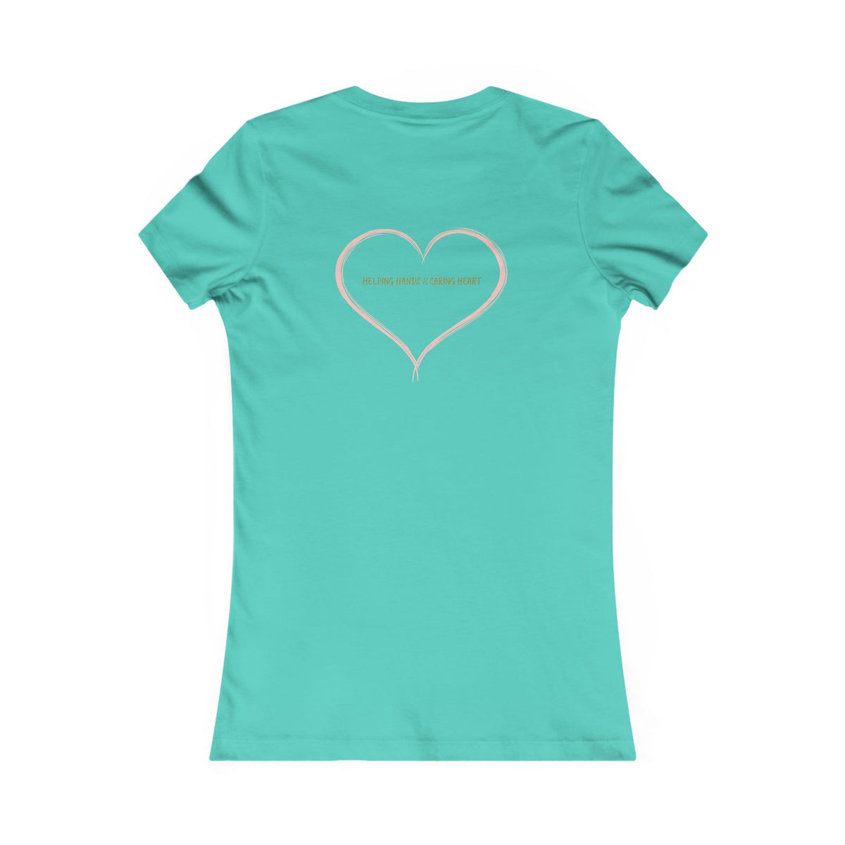 Nurse Floral Tee — Women's Nursing Shirt with Stethoscope & Heart Design