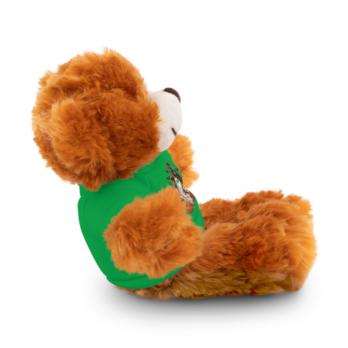 Autumn Owl Plush Bear with Pumpkin Tee