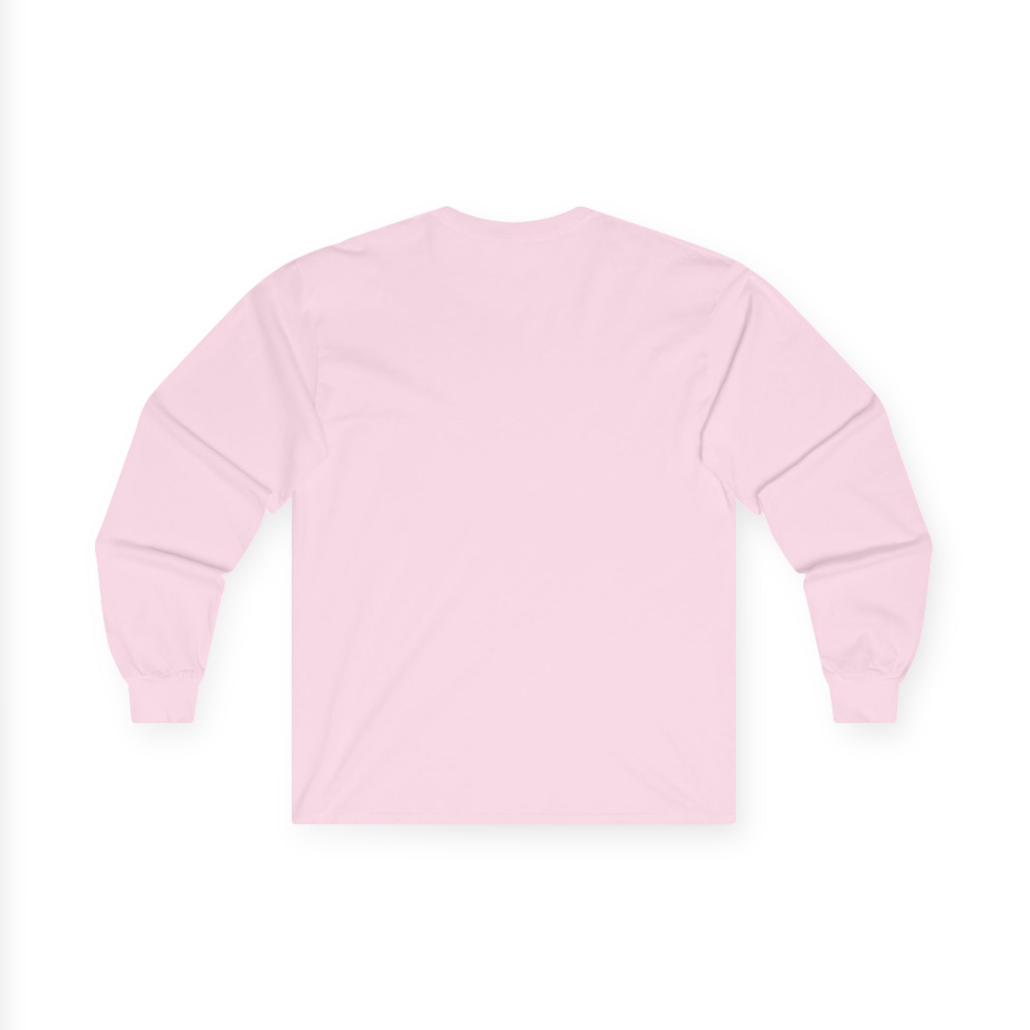 Mama Built Different Long Sleeve Tee — Pink Crowned Mom Graphic Shirt