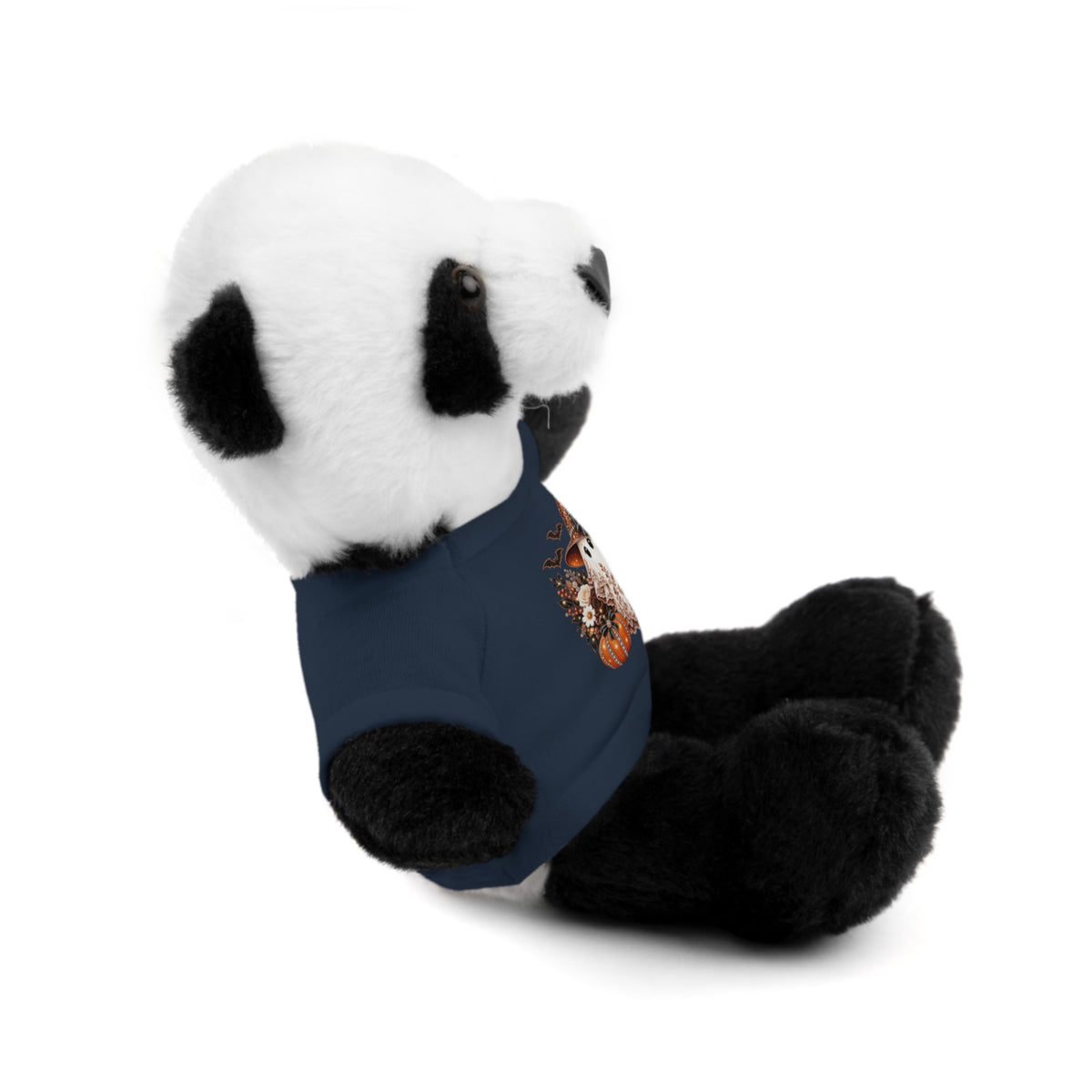 Autumn Owl Plush Bear with Pumpkin Tee