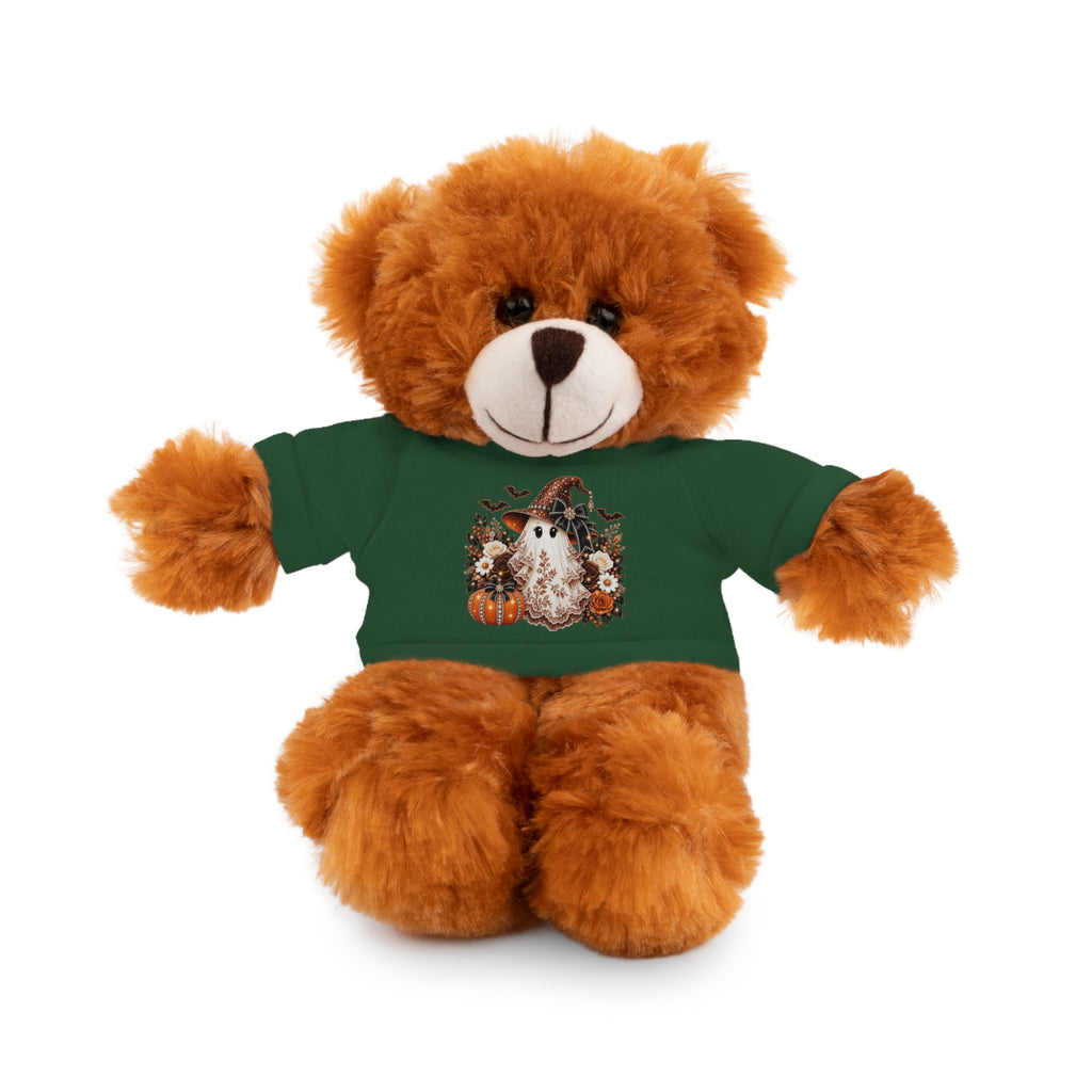 Autumn Owl Plush Bear with Pumpkin Tee