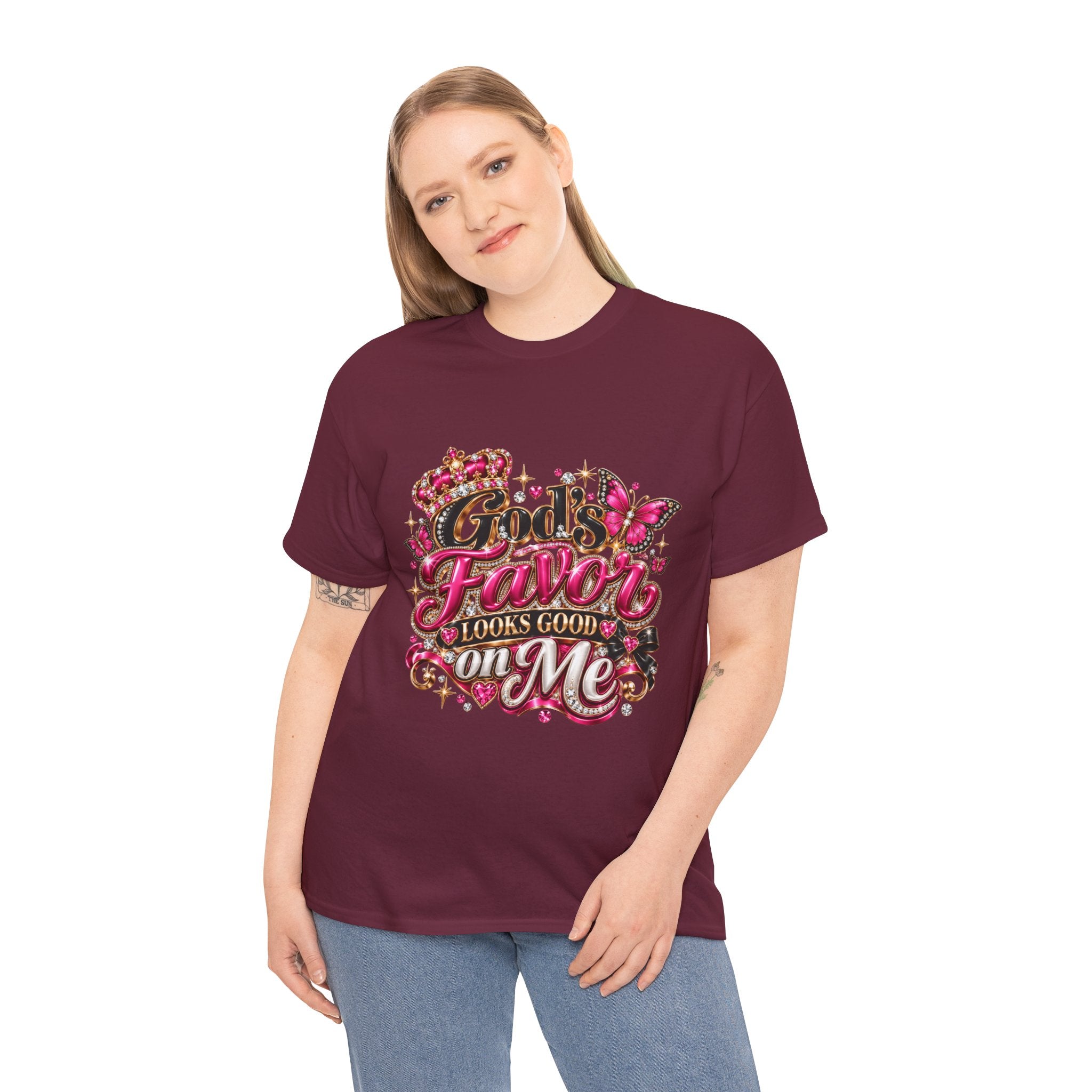 God's Favor Looks Good on Me Tee