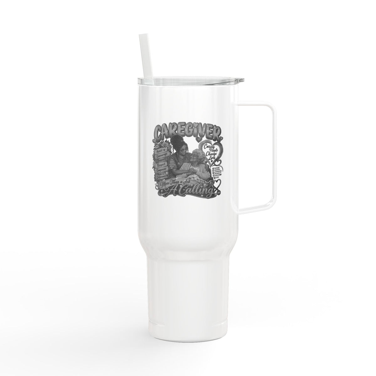 Insulated Tumbler with Lid, 40oz (Engraving)