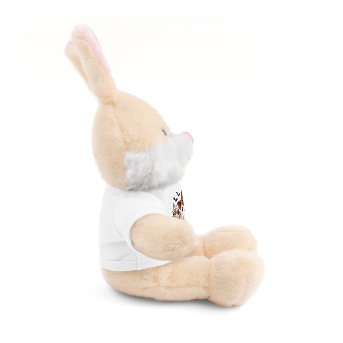 Autumn Owl Plush Bear with Pumpkin Tee