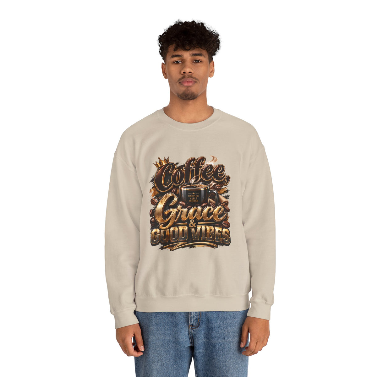 Coffee Grace God Vibes Sweatshirt