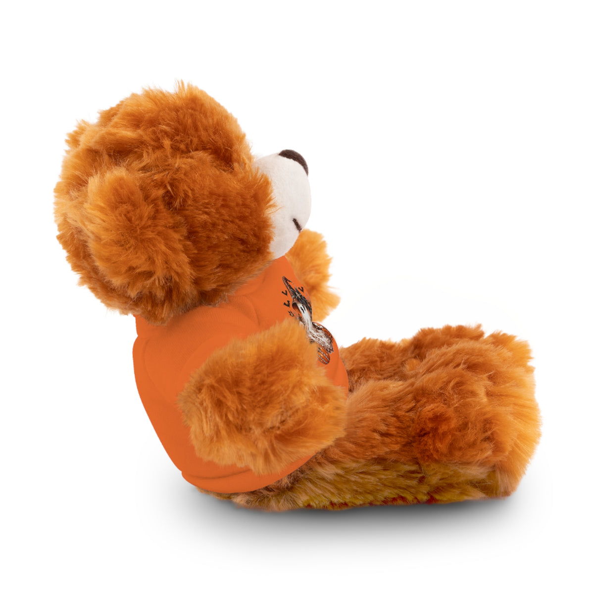 Autumn Owl Plush Bear with Pumpkin Tee