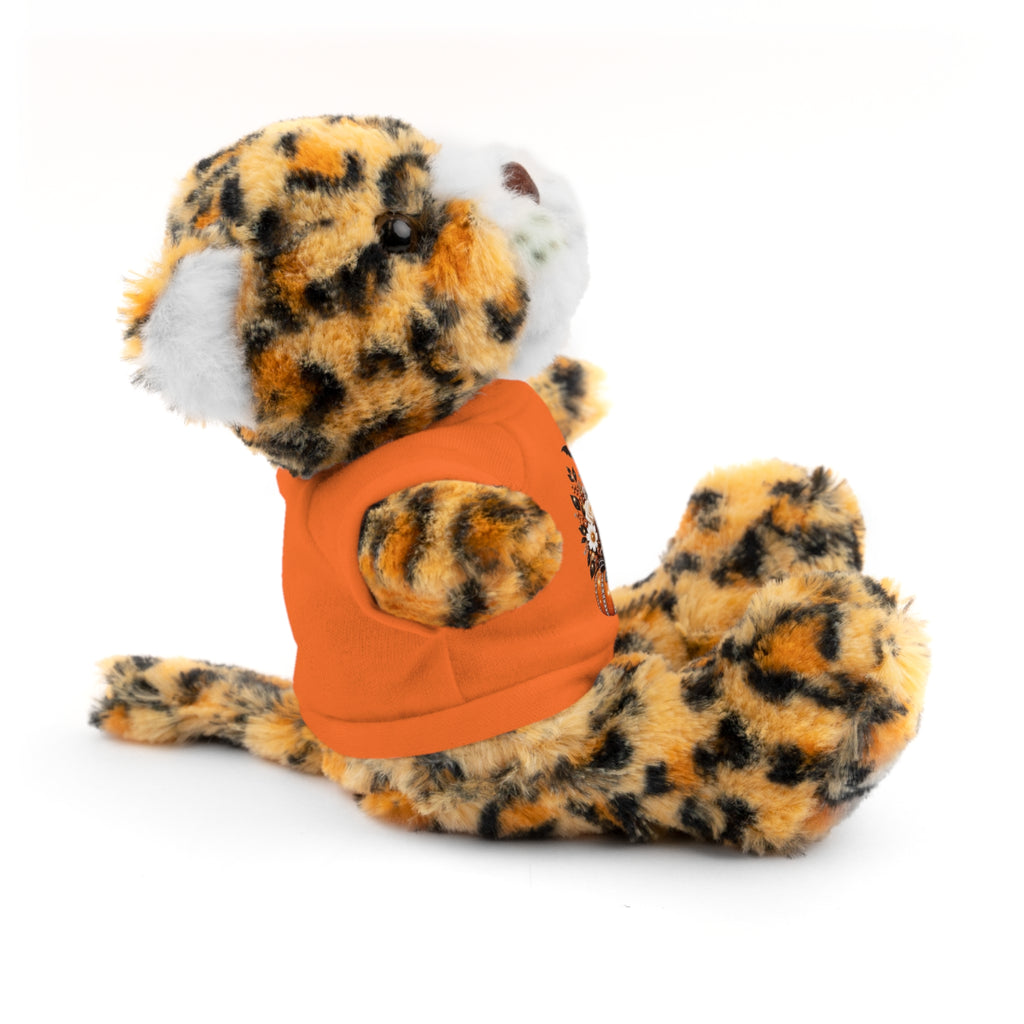 Autumn Owl Plush Bear with Pumpkin Tee