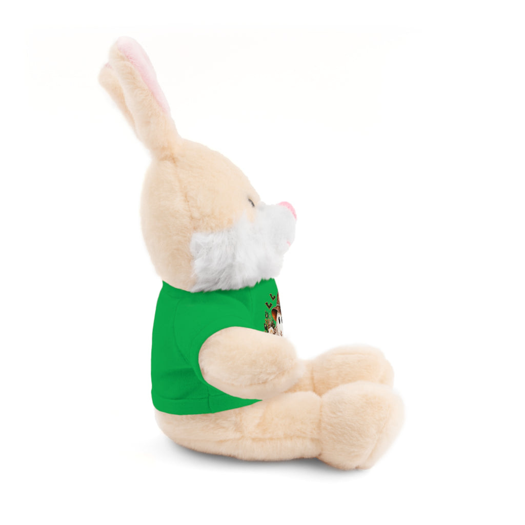 Autumn Owl Plush Bear with Pumpkin Tee