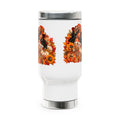 Stainless Steel Travel Mug with Handle, 14oz