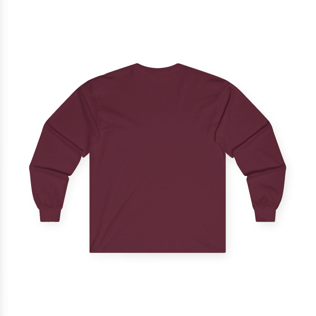 Mama Built Different Long Sleeve Tee — Pink Crowned Mom Graphic Shirt