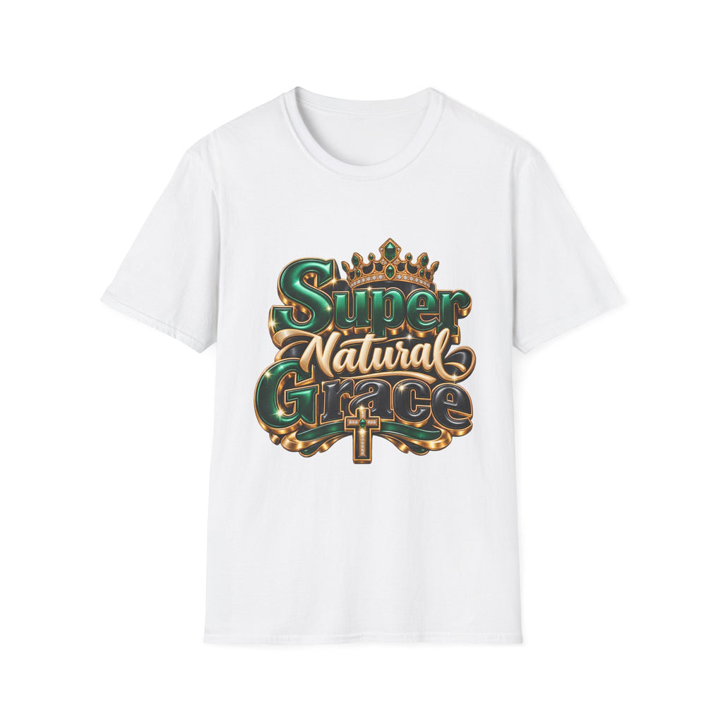 Super Natural Tee — Crowned "Super Natural" Graphic T-Shirt