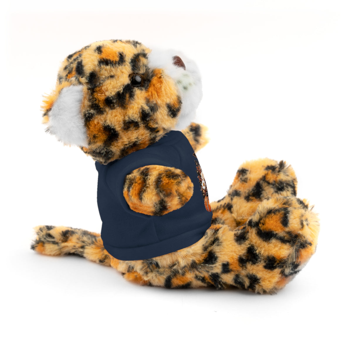 Autumn Owl Plush Bear with Pumpkin Tee